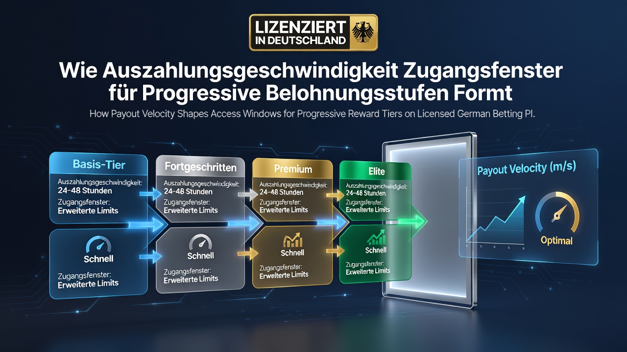 Analyse der Zugangsfenster für Reward-Tiers basierend auf Auszahlungsgeschwindigkeit